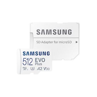 Pamäťová karta Samsung micro SDXC 512 GB EVO Plus + SD adaptér