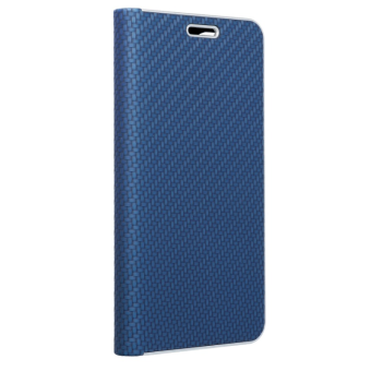 Diárové puzdro na Samsung Galaxy A13 5G A136 Forcell Luna Book Carbon modré