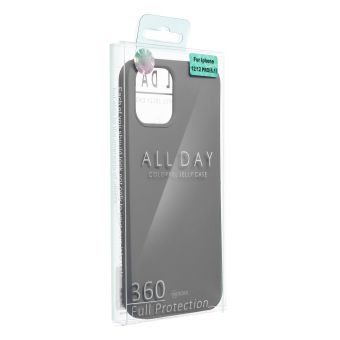 Silikónové puzdro na Samsung Galaxy A53 5G Roar Colorful Jelly sivé