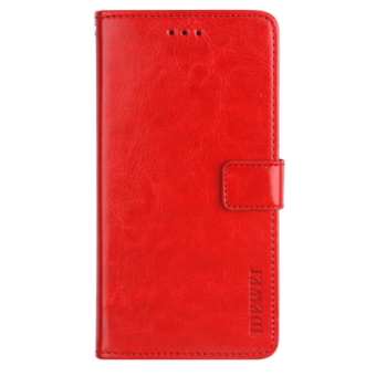 Diárové puzdro na Motorola Moto E7 Power/E7i Power Leather červené