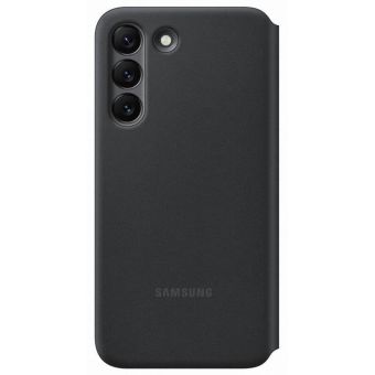 Diárové puzdro Samsung na Samsung Galaxy S22+ 5G S906 EF-NS906PBE LED View čierne