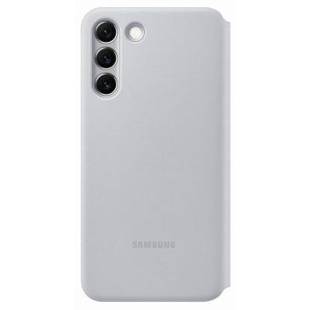 Diárové puzdro Samsung na Samsung Galaxy S22+ 5G S906 EF-NS906PJE LED View sivé