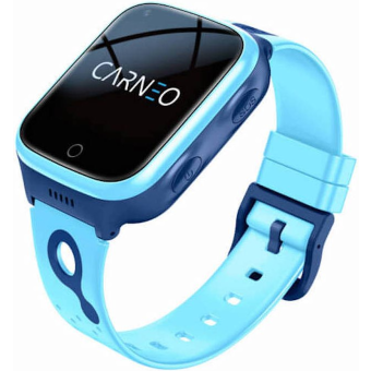 Detské Smart hodinky CARNEO GuardKid+ 4G Platinum modré