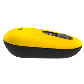PC bezdrôtová myš Logitech® POP Mouse with emoji žltá 