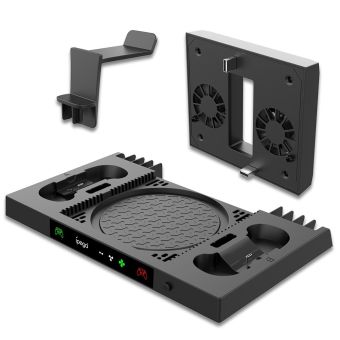 Multifunkčný nabíjací stojan s chladením iPega XBX023 na Xbox Series X čierny
