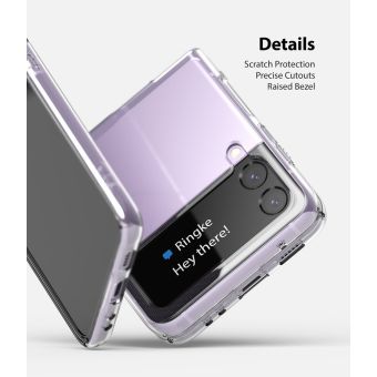 Silikónové puzdro na Samsung Galaxy Z Flip 3 5G F711 Ringke Slim Ultrathin