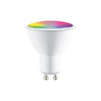 Smart žiarovka Forever LED Bulb GU10 5,5W RGB+CCT+DIM Tuya 400lm 230V