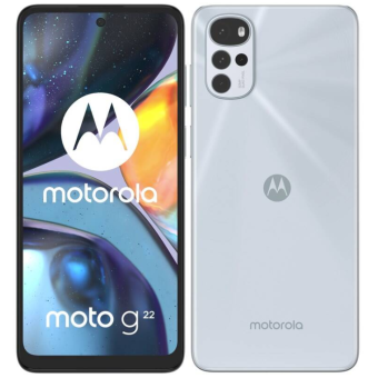 Motorola Moto G22, 4/64 GB, Dual SIM, White - SK distribúcia