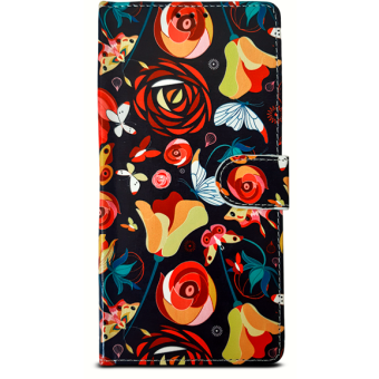 Diárové puzdro na Motorola Moto G22/E32/E32s Licence ART Book kvety a motýle