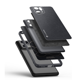 Plastové puzdro na Oppo Find X5 Pro 5G Dux Ducis Fino Nylon čierne