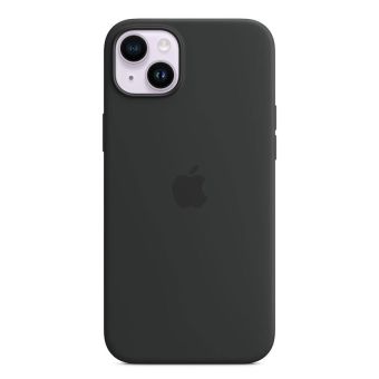 Silikónové puzdro Apple na Apple iPhone 14 Plus MPT33ZM/A Silicone Case with MagSafe Midnight