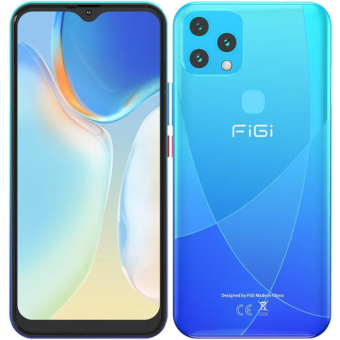 FiGi Note 1S, 4/128 GB, Dual SIM, modrý - SK distribúcia