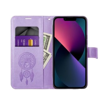 Diárové puzdro na Samsung Galaxy A54 5G A546 MEZZO dreamcatcher fialové