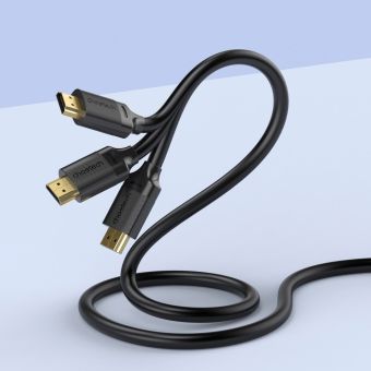 Kábel Choetech 3D Dynamic HDR XHH-TP20, HDMI 2.1 8K 60Hz/4K 144Hz/2K165Hz, 2m, čierny