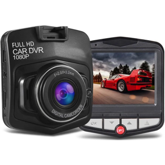 Predná a zadná auto kamera Car Dash Cam DVR-05, 2.2", čierna