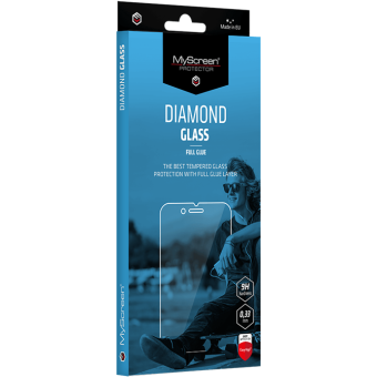 Tvrdené sklo na Oppo A78 5G MyScreen Diamond Full Glue 9H celotvárové čierne