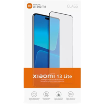 Tvrdené sklo na Xiaomi 13 Lite 5G Xiaomi 3D 9H celotvárové čierne