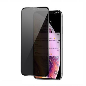 Tvrdené sklo na Apple iPhone 14 Pro Max 6D Privacy Antispy 9H celotvárové čierne