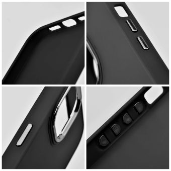 Plastové puzdro na Apple iPhone 7/8/SE 2020/SE 2022 Frame čierne