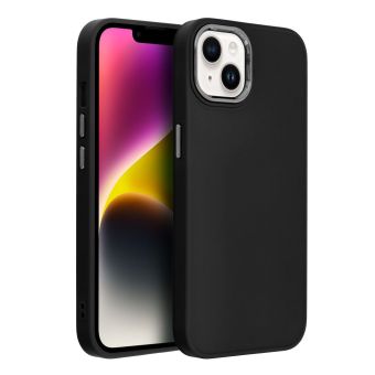 Plastové puzdro na Apple iPhone 13 Frame čierne