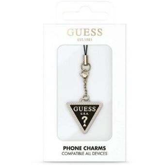 Guess Charms GUCPMTDCK Trinagle Diamond Charm with Rhinestones