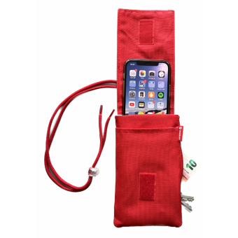 Univerzálne puzdro SWISSTEN Turistika Uni Pocket 6,8" červené