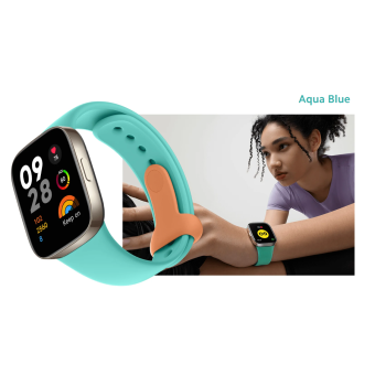 Xiaomi Redmi Watch 3 Silicone Strap Aqua Blue