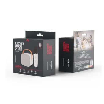 Maxlife MXKS-100, Bluetooth Karaoke Speaker, biely