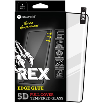 Tvrdené sklo na Honor 90 5G Sturdo REX 10H 5D celotvárové čierne