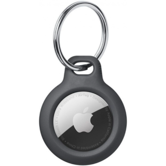 Silikónové puzdro na Apple AirTag Tech-Protect Rough čierne