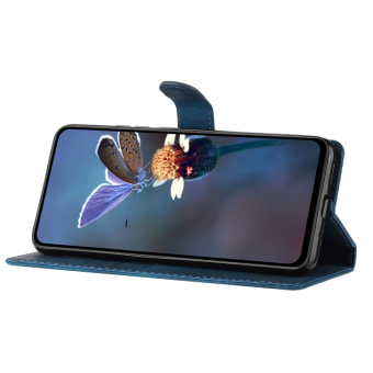 Diárové puzdro na Motorola Moto E13 MEZZO motýľ tmavo modré