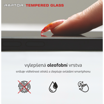 Tvrdené sklo na Motorola Moto G51 5G SWISSTEN Raptor Diamond Ultra Clear 3D celotvárové čierne