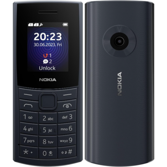 Nokia 110 4G (2023), Dual SIM, Midnight Blue - SK distribúcia