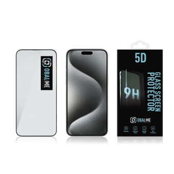 Tvrdené sklo na Samsung Galaxy A33 5G A336 OBAL:ME 5D celotvárové čierne