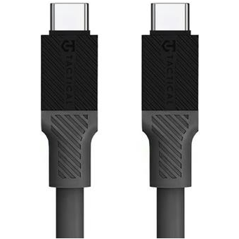 Tactical Fat Man, USB-C na USB-C, 1m, sivý