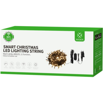 WOOX R5170, SMART Christmas LED, Vianočné osvetlenie, reťaz 40m