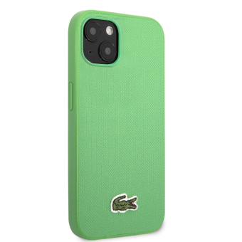Plastové puzdro Lacoste na Apple iPhone 14 Plus LCHCP14MPVCN Iconic Petit Pique Logo zelené