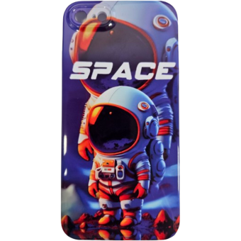 Plastové puzdro na Apple iPhone 7/8/SE 2020/SE 2022 Astronaut modré
