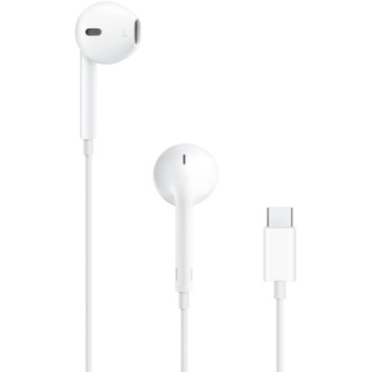 Apple EarPods with Remote and Mic MTJY3ZM/A USB-C biele (Blister)