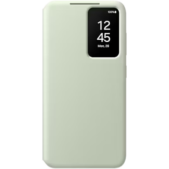 Diárové puzdro Samsung na Samsung Galaxy S24 5G S921 EF-ZS921CGEGWW Smart View Wallet Light Green