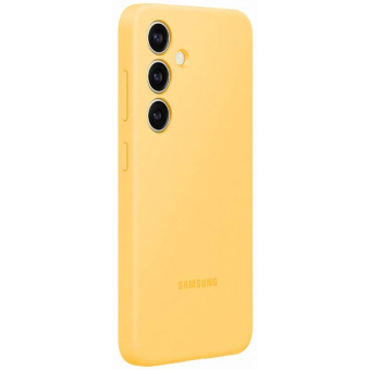 Silikónové puzdro Samsung na Samsung Galaxy S24 5G S921 EF-PS921TYE Silicone Cover žlté