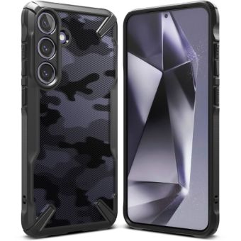 Odolné puzdro na Samsung Galaxy S24+ 5G S926 Ringke Fusion-X Camouflage čierne