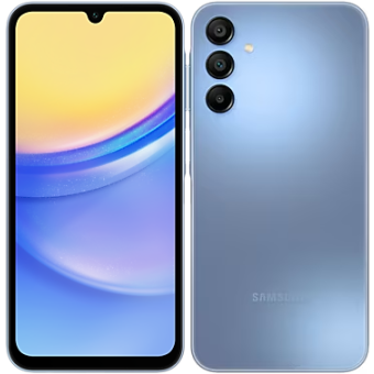Samsung Galaxy 15 5G A156, 4/128 GB, Dual SIM, Blue - SK distribúcia