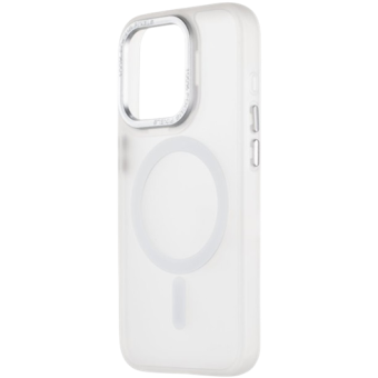Plastové puzdro na Apple iPhone 15 Pro Max OBAL:ME Misty Keeper White