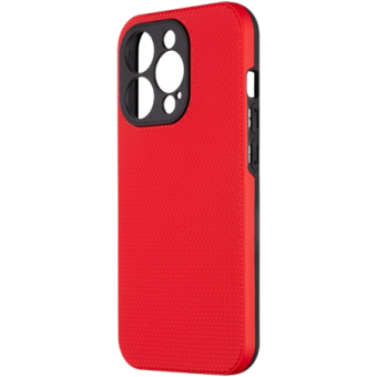 Plastové puzdro na Apple iPhone 15 Pro OBAL:ME NetShield červené