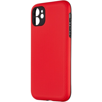 Plastové puzdro na Apple iPhone 11 OBAL:ME NetShield červené
