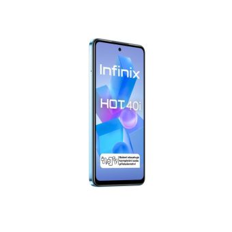 Infinix Hot 40i, 4/128 GB, Dual SIM, Palm Blue - SK distribúcia