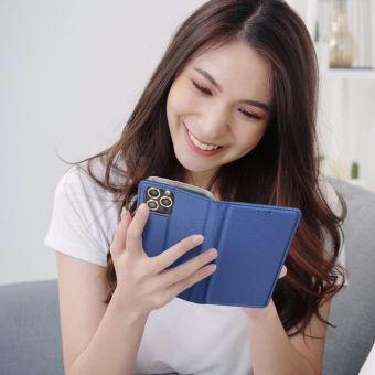 Smart Case book Infinix Hot 40 Pro navy