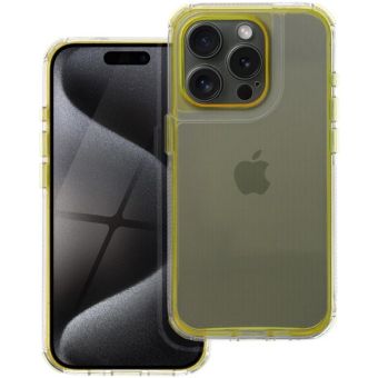 MATRIX CLEAR Case Apple iPhone 16 yellow