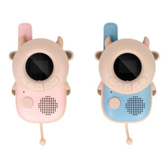 Walkie-talkie for children K22 Cow + Battery Charger + 8xRechargeable HR03/AAA 900mAh